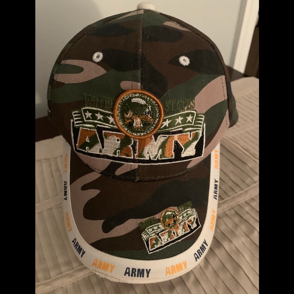 Army camo baseball cap